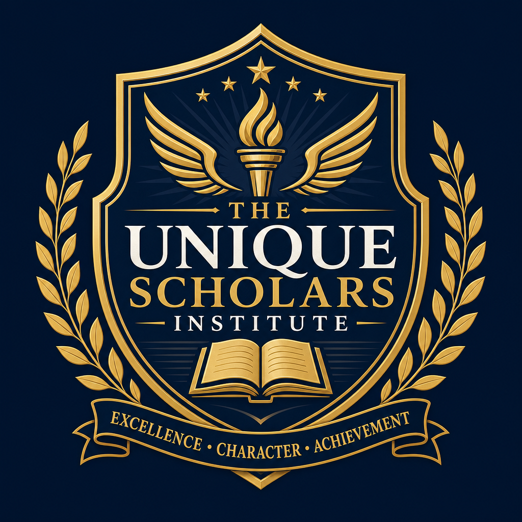The Unique Scholars Institute crest